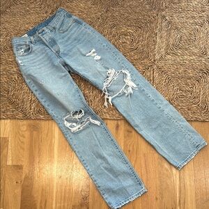 Levi's Blue Straight Leg Jeans